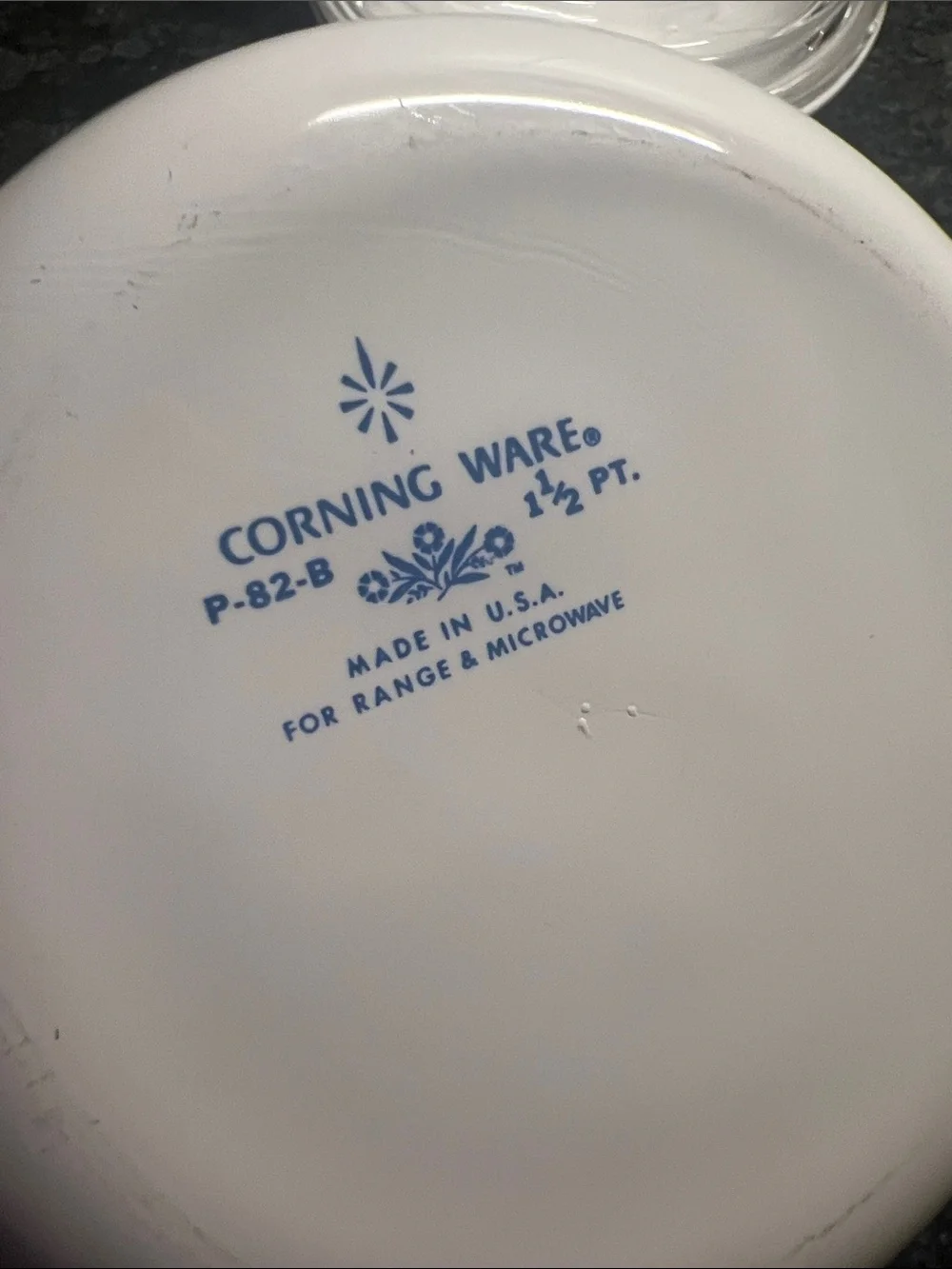 Set of 2 CorningWare White Saucepan w/ 1 Glass Lid - solid white & Spice of Life